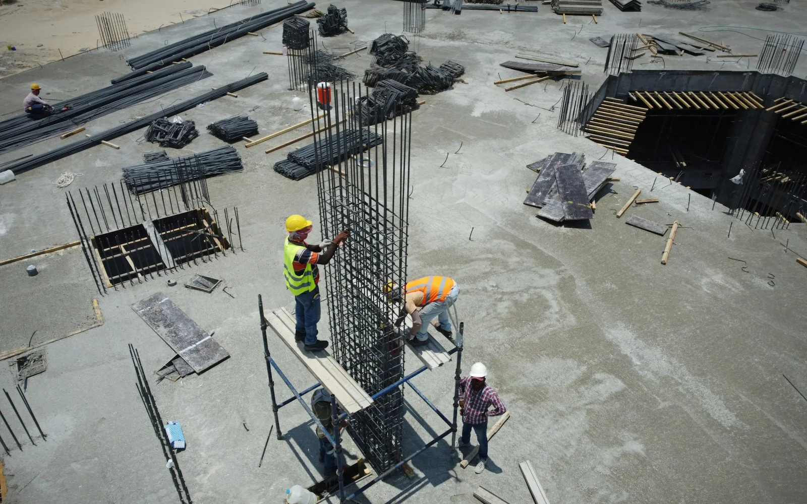 Precision visual inspection technology applicable to construction progress monitoring